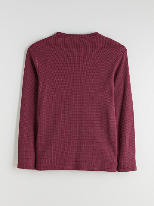 Bisiklet Yaka Erkek Sweatshirt