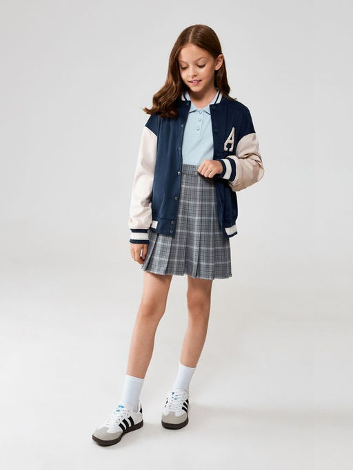 20240180096, Юбка детская для девочек Syrri, серый