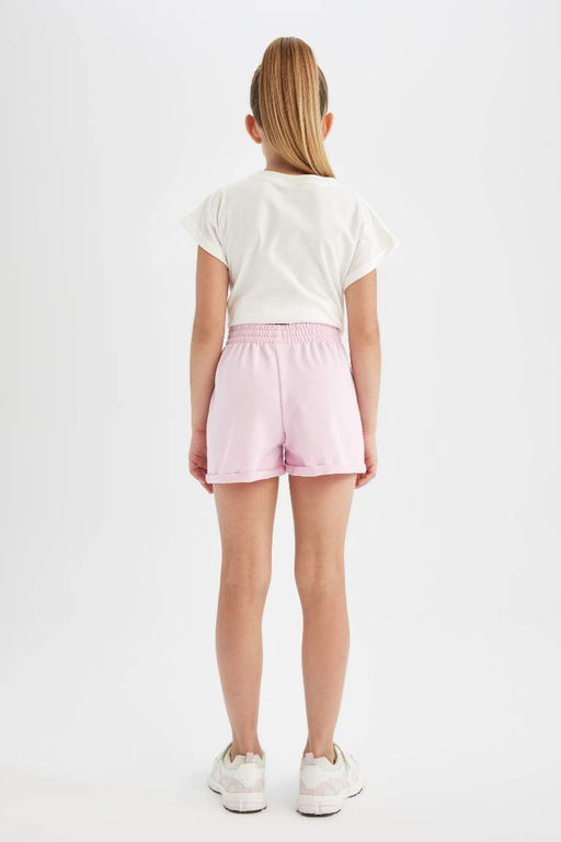 Шорты с принтом для девочек - Defacto фото 5