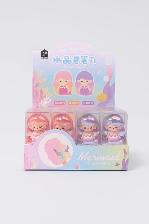 Точилка для карандашей "Pink hair", pink