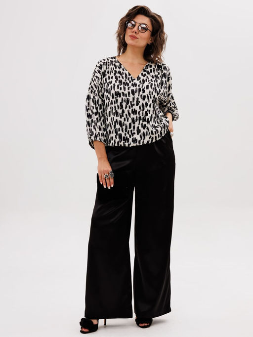 Блуза ANELLI 1676.1-Р сафари шелк  фото 10