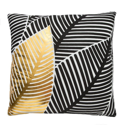 Наволочка декоративная Этель Листья 42 х 42 см, велюр  фото 6