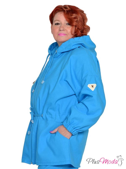 Жакет-парка Модель №1909 размеры 44-84 - Plusmoda фото 11