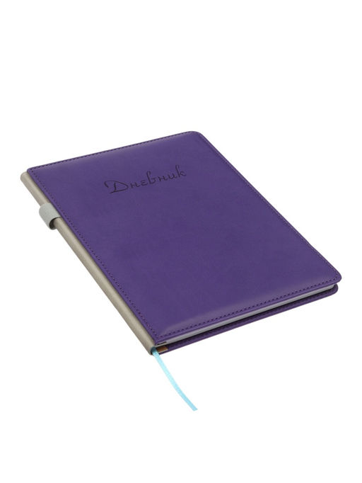 Дневник школьный 1-11 класс, лассе, обложка искуственная кожа, с резинкой для ручки