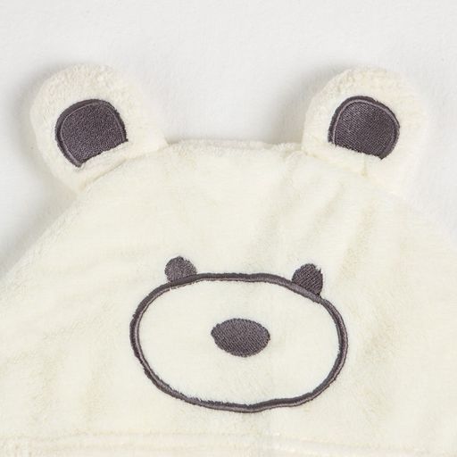 Полотенце с капюшоном Крошка Я, цвет белый, 67х120 см, 100% п/э, 280 г/м2  фото 9