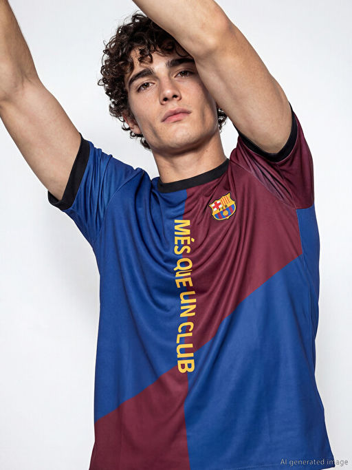 Barcelona Bask?l? Erkek Spor Ti??rt