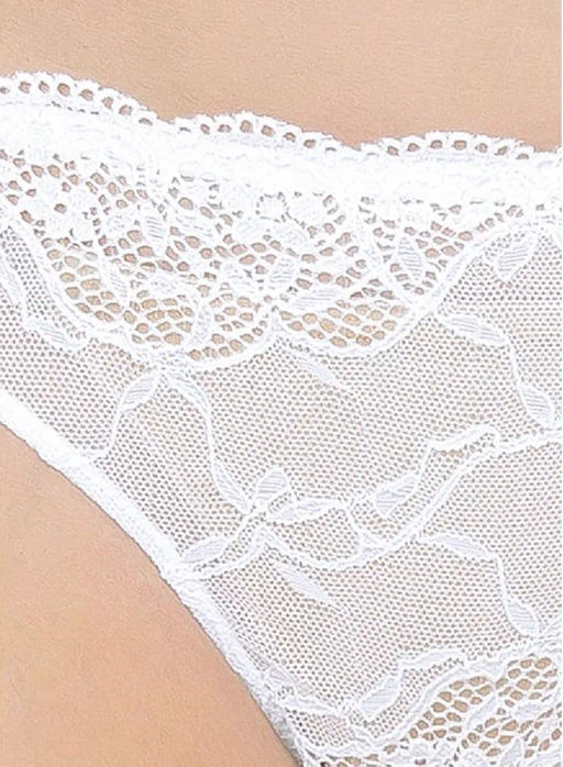 Lormar Трусы Class (string-perizoma) - bianco  фото 4