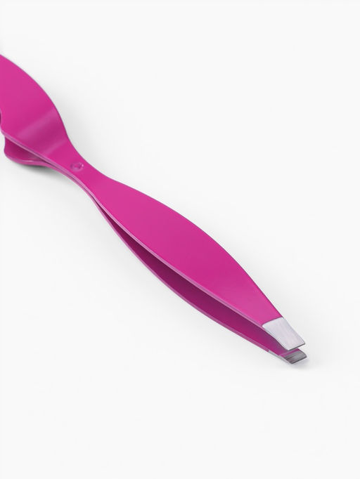 Щёточка с пинцетом и бритвой для бровей и ресниц, 3в1, 10.5 см, МИКС