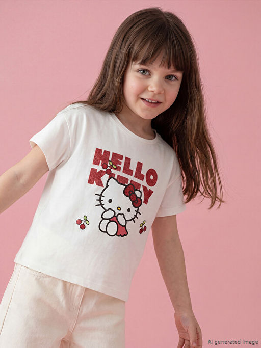Футболка Hello Kitty для девочек 2 шт