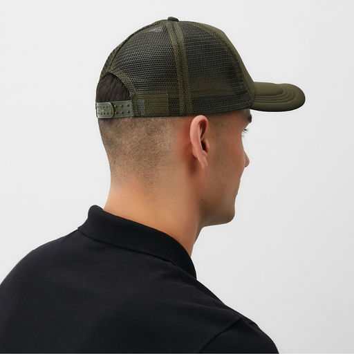 Бейсболка с сеткой MINAKU, тёмно-зелёная, размер 56-58