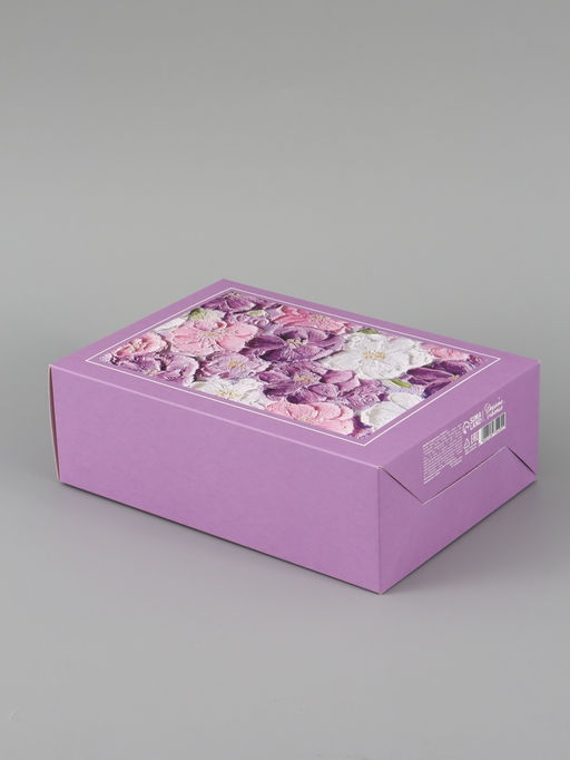 Цена за 3 шт. Коробка подарочная складная «Цветы», 16×23×7.5 см