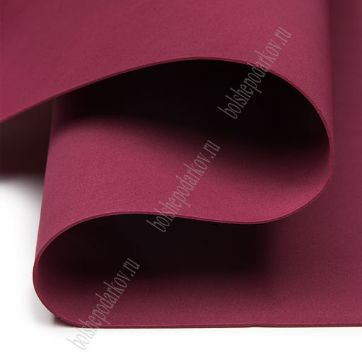 Фоамиран 1 мм, Китай 60*70 см (10 листов) SF-5822, темно-красный №1003 - Больше подарков фото 3