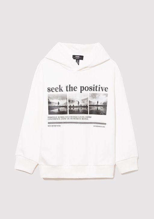 Beyaz Sweatshirt