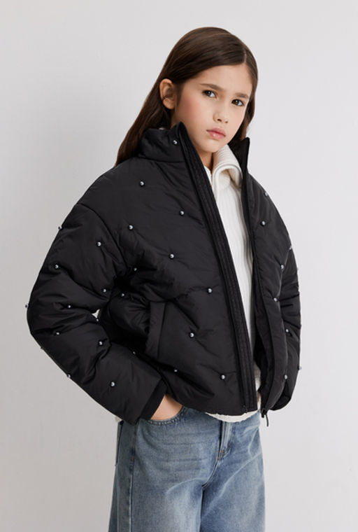 ACOOLA / Куртка детская для девочек Borgia черный  фото 5