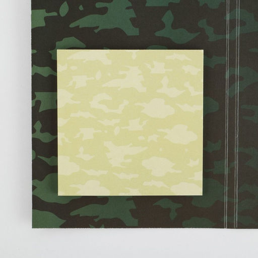 Подарочный набор, ручка пластик с фигурным клипом и стикеры 23 февраля - Artfox фото 3