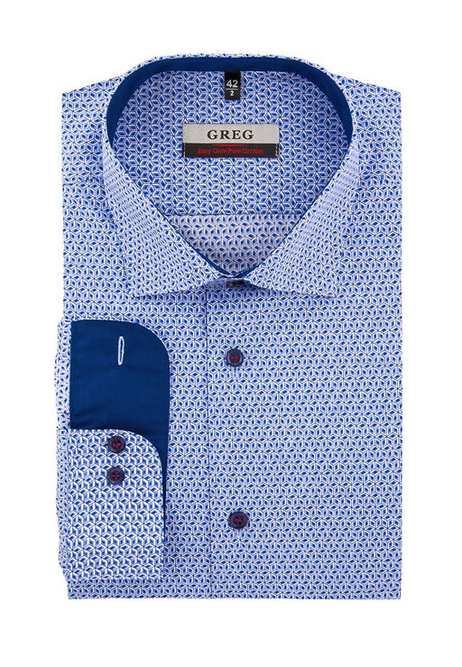 Сорочка мужская длинный рукав GREG 223/231/006/Z/1_GB  фото 5