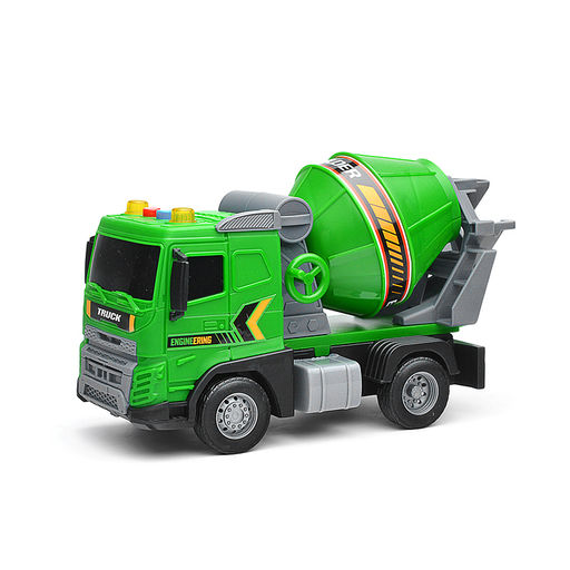 Машина "Бетономешалка" (свет, звук) в коробке