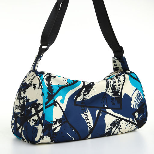 Спортивная сумка, средний размер, TEXTURA, регулируемый ремень, разноцветная