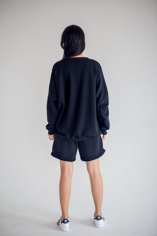 ткань джульетта, Костюм, черный - Knitka wear фото 7