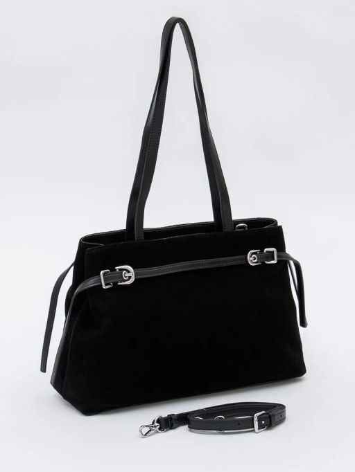 Сумка 8021-1S black Velina Fabbiano-Safenta