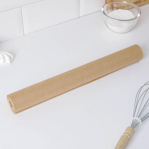 Бумага для выпечки силиконизированная Nordic EB Golden, 38 см×25 м, пергамент, коричневая