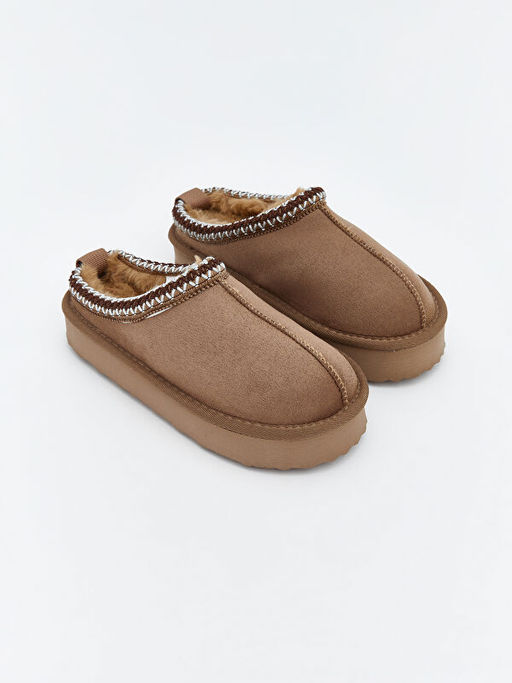 S?et G?r?n?ml? K?z ?ocuk Ev Ayakkab?s?