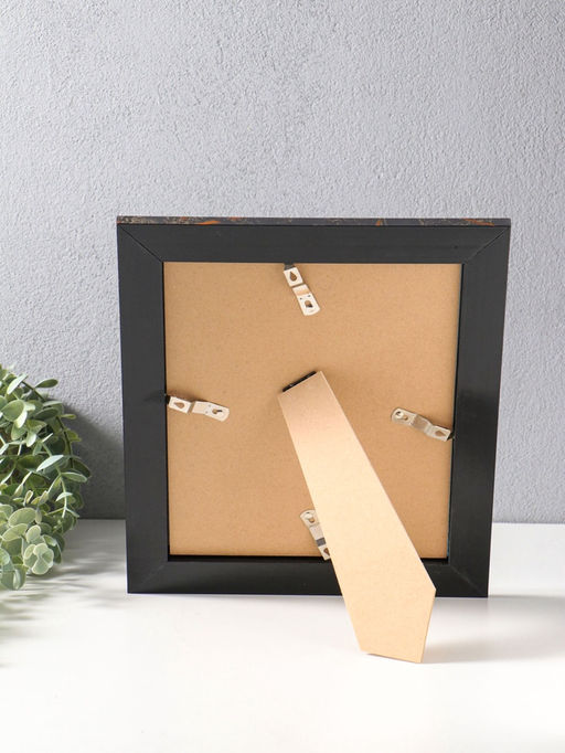 Фоторамка пластик 20х25 см "Гедеон" чёрный с золотом 32х28х2 см