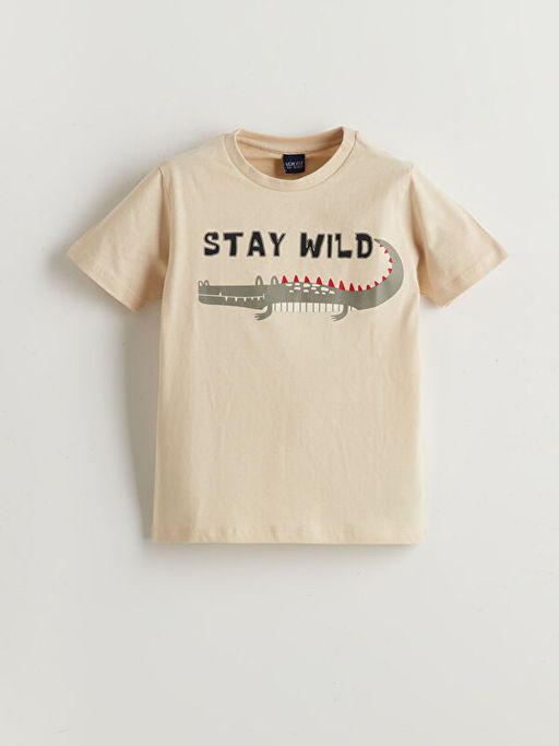 Bisiklet Yaka Erkek ?ocuk ?ortlu Pijama Tak?m?