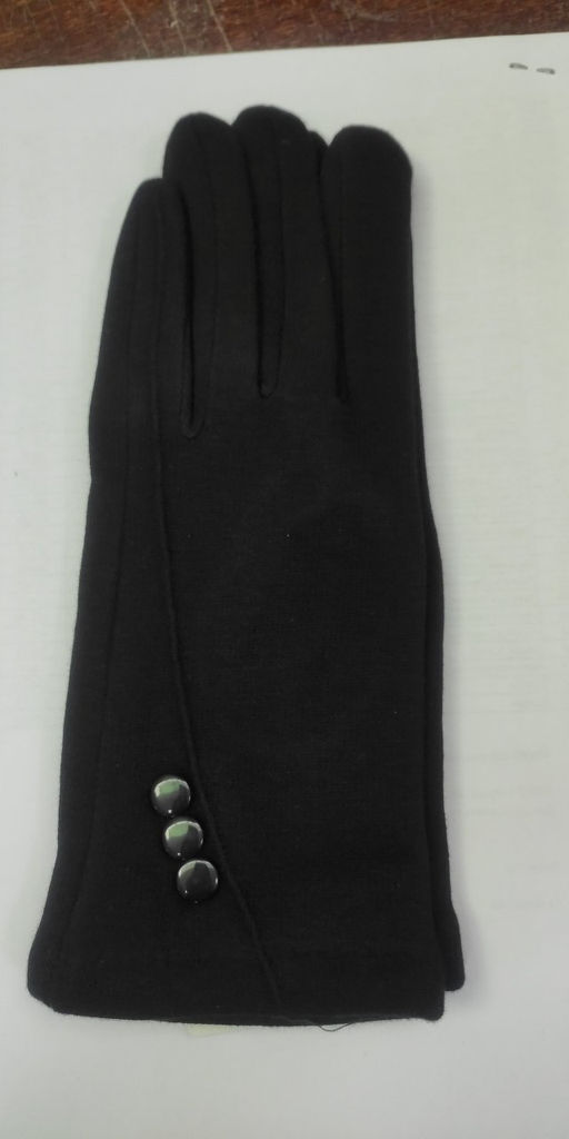 K10923 Перчатки (внутри мех) ЧЕРНЫЙ - Твое фото 4