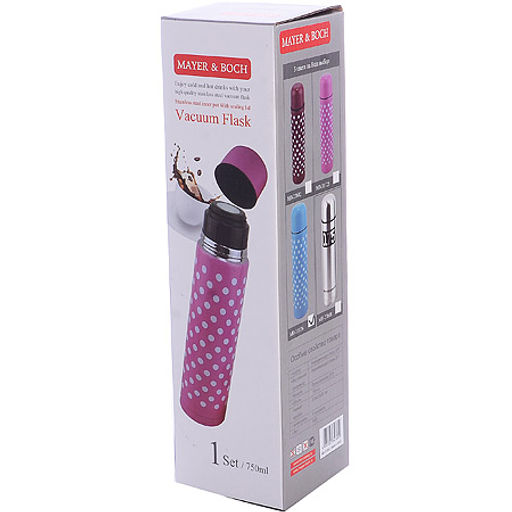 31126 Термос 750мл нерж. голубой MB (х24) - Mayer&boch фото 4