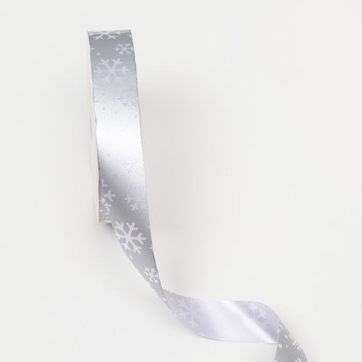 Лента для декора и подарков, снежинки, 2 см х 45 м - UPAK LAND фото 3
