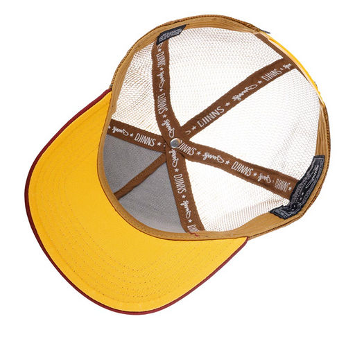 Бейсболка DJINNS арт. HFT Food Zombie (коричневый / красный)