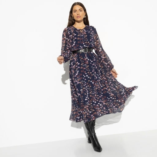 Платье из полупрозрачной ткани на подкладе Летящие мгновения (new) - Charutti фото 6