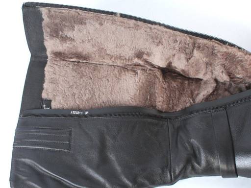 04-PAG294-2Z MILK Ботинки зимние женские (натуральная кожа, 100% шерсть)