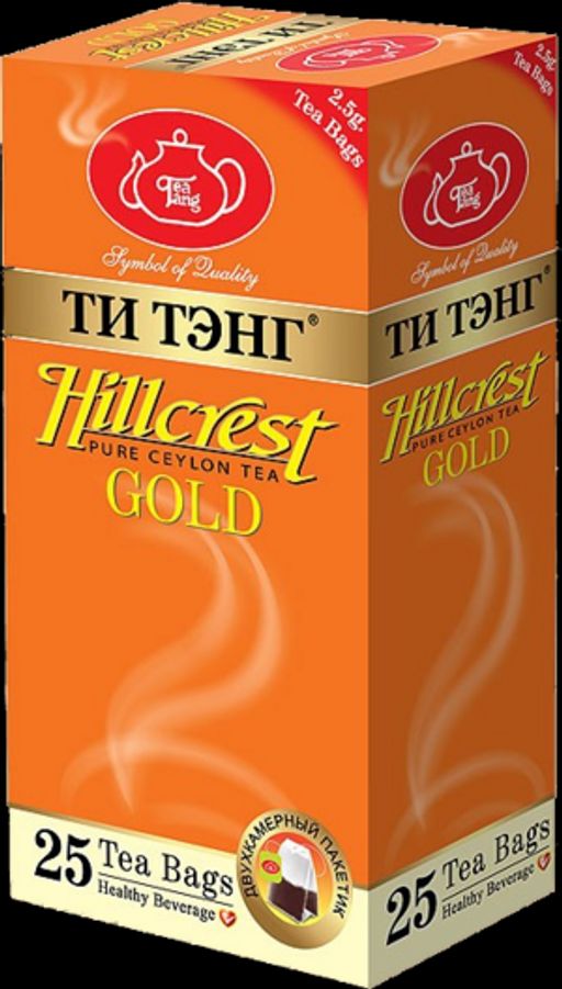 ТИ ТЭНГ. ЗОЛОТОЙ Гребень Холма (черный) карт.пачка, 25 пак.