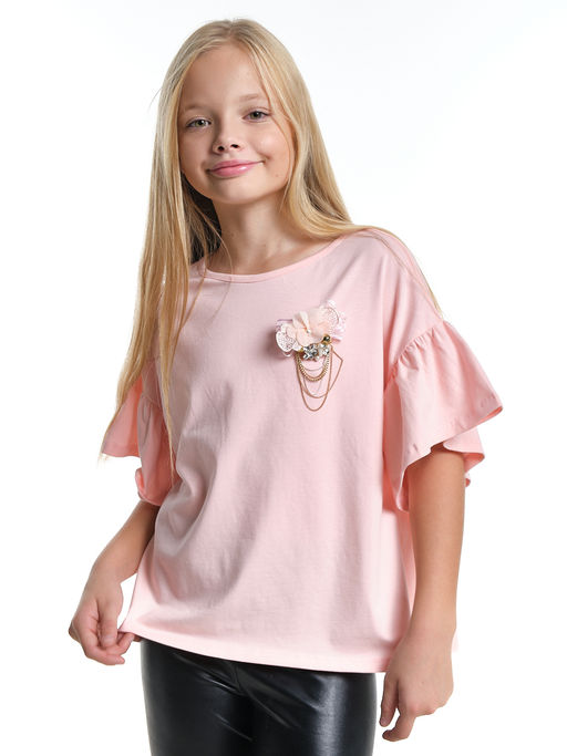 Брошь PR3919 розовый - Mini maxi фото 3