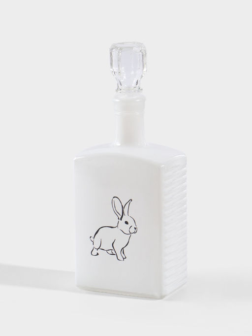 Ваза "Кролик" белая