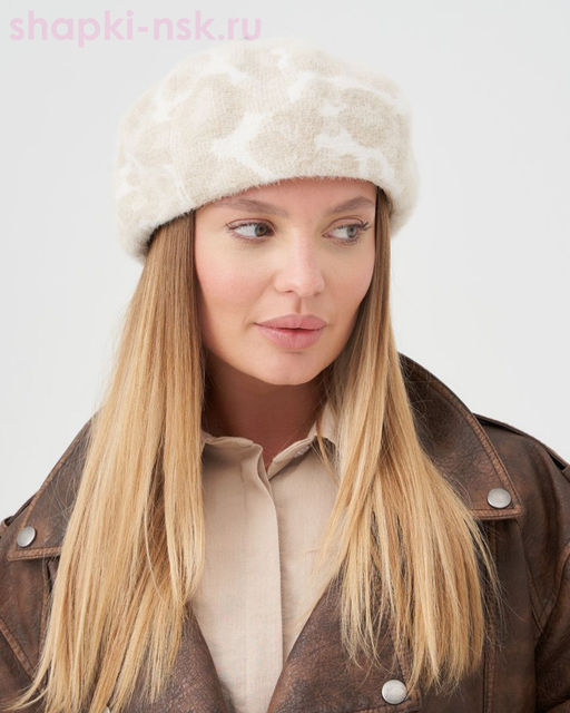 Даяна трикотаж ягуар Берет флис (56-58)