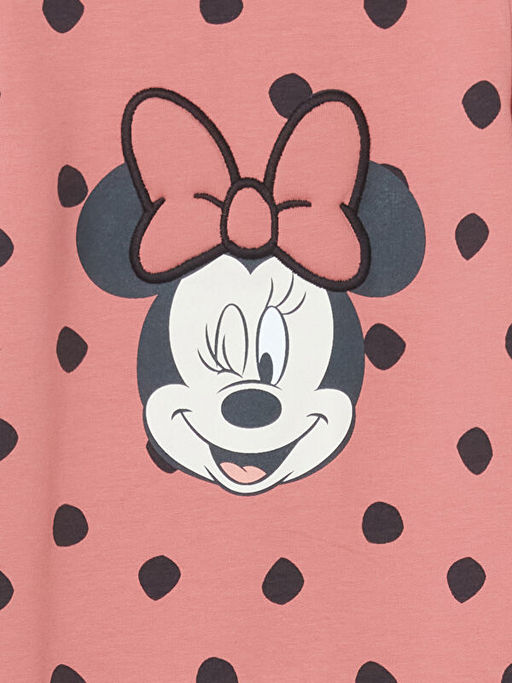 Uzun Kollu Minnie Mouse Bask?l? K?z Bebek Tulum - Waikiki фото 2