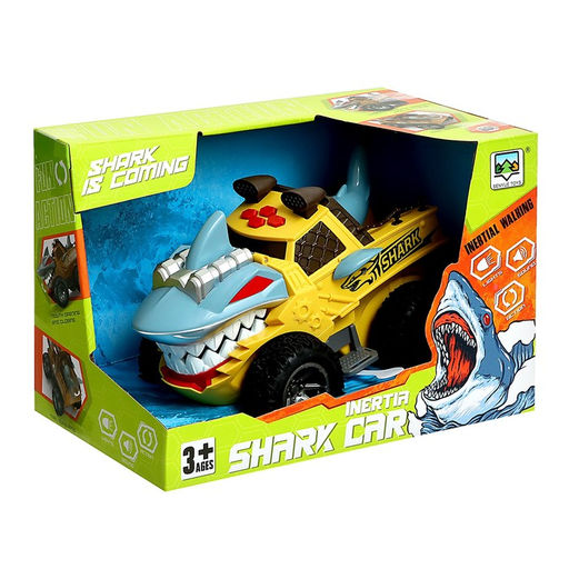 Машина инерционная Shark, свет, цвет жёлтый - Simaland фото 5