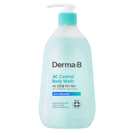 Derma:B AC Control Body Wash, 420ml - Ламеллярный гель для душа против воспалений