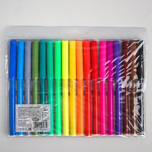 Фломастеры 18 цветов СМЕШАРИКИ Крош и Ежик  фото 4