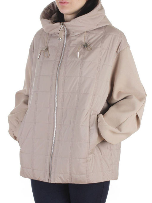 18509 BEIGE Куртка демисезонная женская