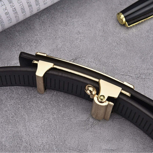 Ремень BL-L-1201-Black-115 - Ferro фото 4