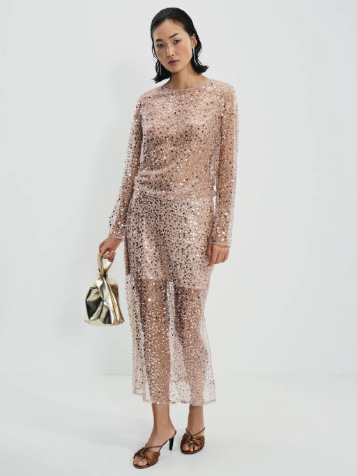 Блузка с пайетками / Zarina