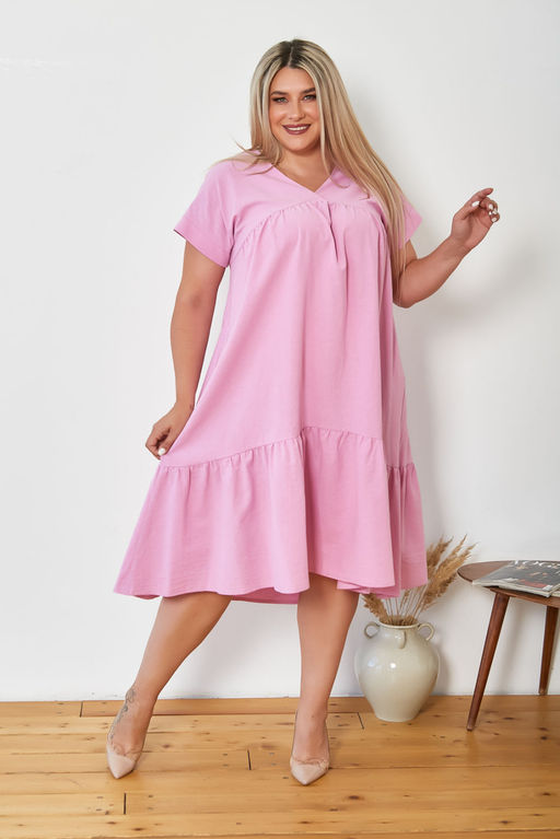 Платье Luxury Moda 1327 розовый