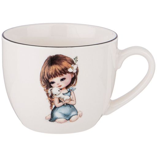 НАБОР ПОСУДЫ LEFARD ХОРОШАЯ ДЕВОЧКА, 3 ПР.: САЛАТНИК 470МЛ, ТАРЕЛКА 20СМ, КРУЖКА 220МЛ  фото 5