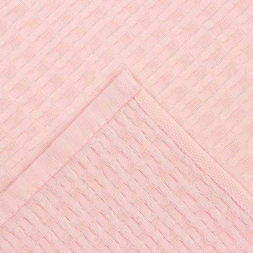 Полотенце Доляна цв. розовый 35х60 см, 100% хл., крупная вафля 220 г/м2  фото 5
