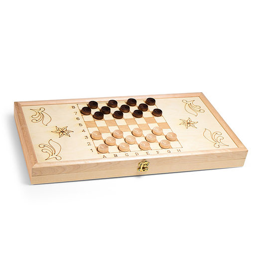 Набор подарочный 3в1 (нарды средние, рисунок-выжиание, шахматы, шашки) 500х250мм