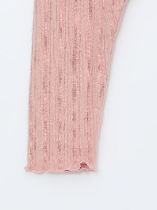 Beli Lastikli Kendinden Desenli K?z Bebek Tayt - Waikiki фото 2